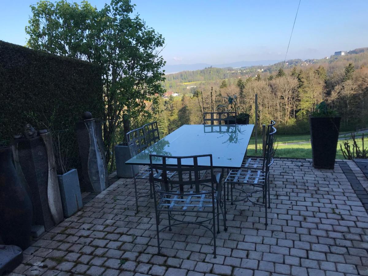 Petite Maison A L'Oree Des Bois Vue Magnifique Sur Le Lac Zenitude Et Plenitude Belmont-sur-Lausanne Eksteriør bilde